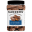 Sanders Milk Chocolate Sea Salt Caramels (32 oz Tub) – Handcrafted Small Batch Slow Cooked Caramel, Sea Salt Chocolate with Rich Indulgent Flavor, Sweet & Salty