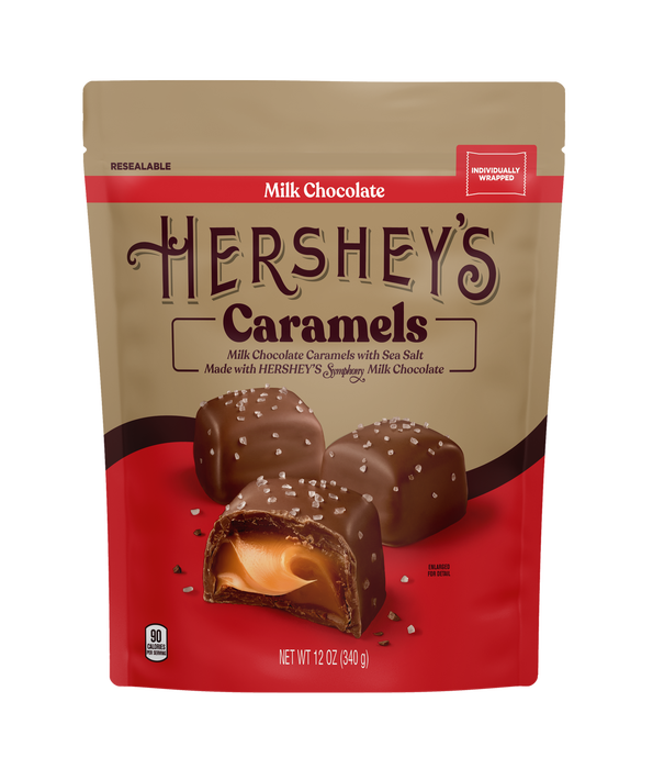 HERSHEY’S Caramels Candy Bag, 12 oz