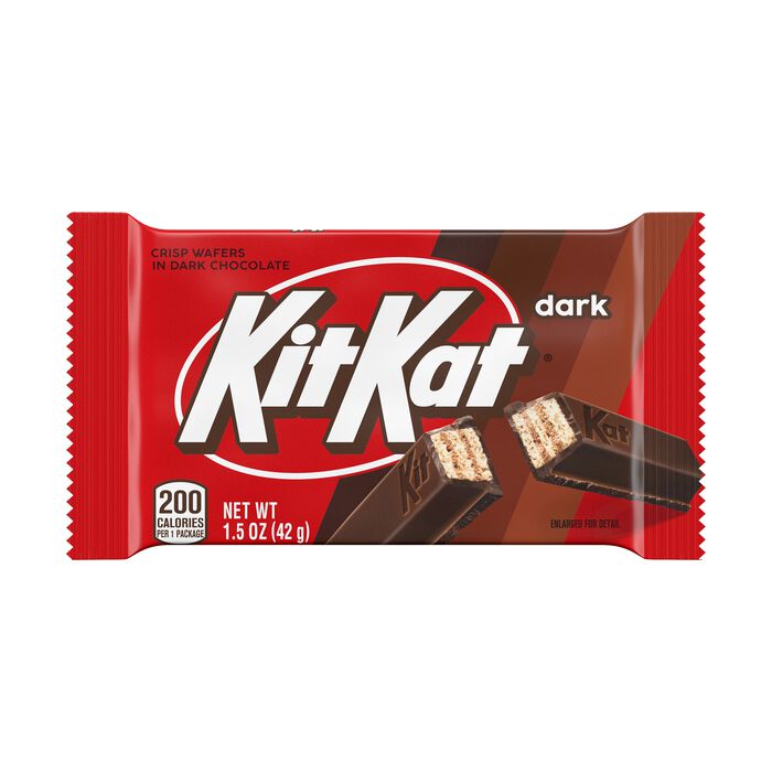 KIT KAT® Dark Chocolate Wafer Candy Bars, 1.5 oz (24 Count)