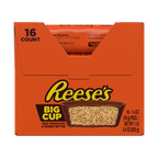 REESE'S BIG CUP Copas de Chocolate con Leche y Mantequilla de Cacahuete, 1.4 oz (16 unidades)