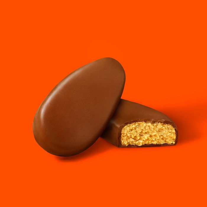 REESE'S Milk Chocolate Peanut Butter Egg, Easter Candy Pack, 1.2 oz (36 Count)
