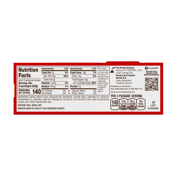 KIT KAT Milk Chocolate Snack Size Pantry Pack 25ct Candy Box Secondary image