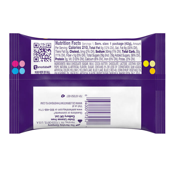 CADBURY MINI Milk Chocolate Eggs, Easter Candy Bag, 1.5 oz (36 Count)