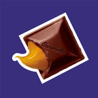 CADBURY CARAMELLO Dulcemente Oscuro Miniaturas de Chocolate con Caramelo Paquete para Compartir, 7.2 oz