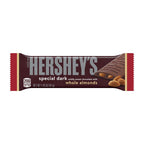 Limited Edition (Holiday)：HERSHEY'S Special Dark Chocolate with Whole Almonds Candy Bars, 1.45 oz (24 Count)