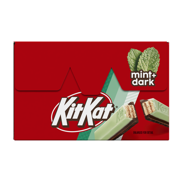 KIT KAT® DUOS Dark Chocolate and Mint Wafer Candy Bars, 1.5 oz (24 Count) Secondary image