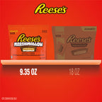REESE'S Marshmallow Milk Chocolate Snack Size Peanut Butter Cups, 9.35 oz