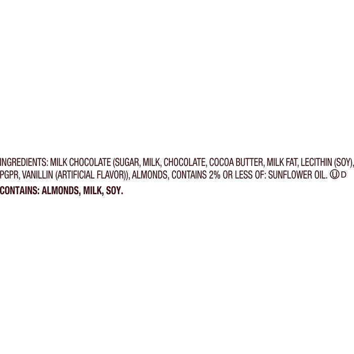 HERSHEY'S NUGGETS Milk Chocolate with Almonds Candy Share Pack, 8.8 oz