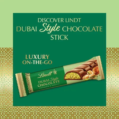 Lindt Dubai Style Chocolate Stick (1.4 oz)