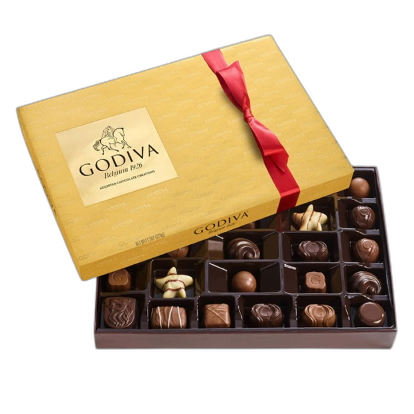 Godiva Premium Assorted Chocolates, 27-count