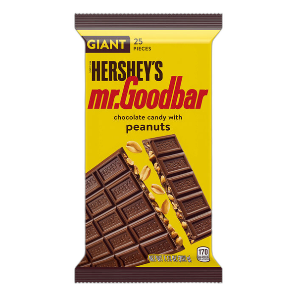 MR. GOODBAR Milk Chocolate with Peanuts Giant 7.13oz Candy Bar Main image