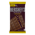 HERSHEY'S Milk Chocolate Almond Giant 7.37oz Candy Bar