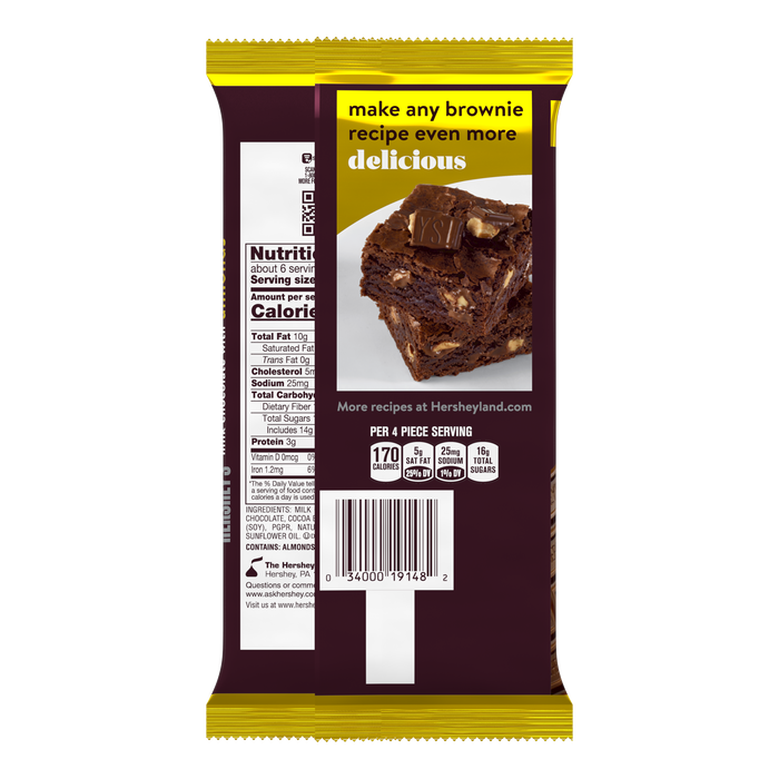 HERSHEY'S Milk Chocolate Almond Giant 7.37oz Candy Bar
