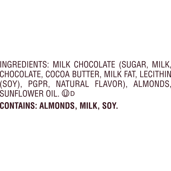 HERSHEY'S Milk Chocolate Almond Giant 7.37oz Candy Bar