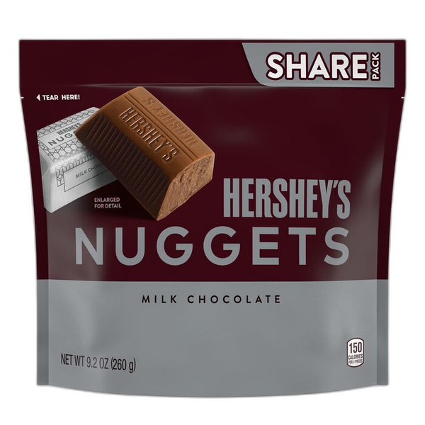 HERSHEY'S NUGGETS Milk Chocolate Candy Share Pack, 9.2 oz Main image