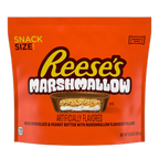 REESE'S Marshmallow Milk Chocolate Snack Size Peanut Butter Cups, 9.35 oz