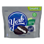 YORK Dark Chocolate Peppermint Patties Candy Share Pack, 9.1 oz